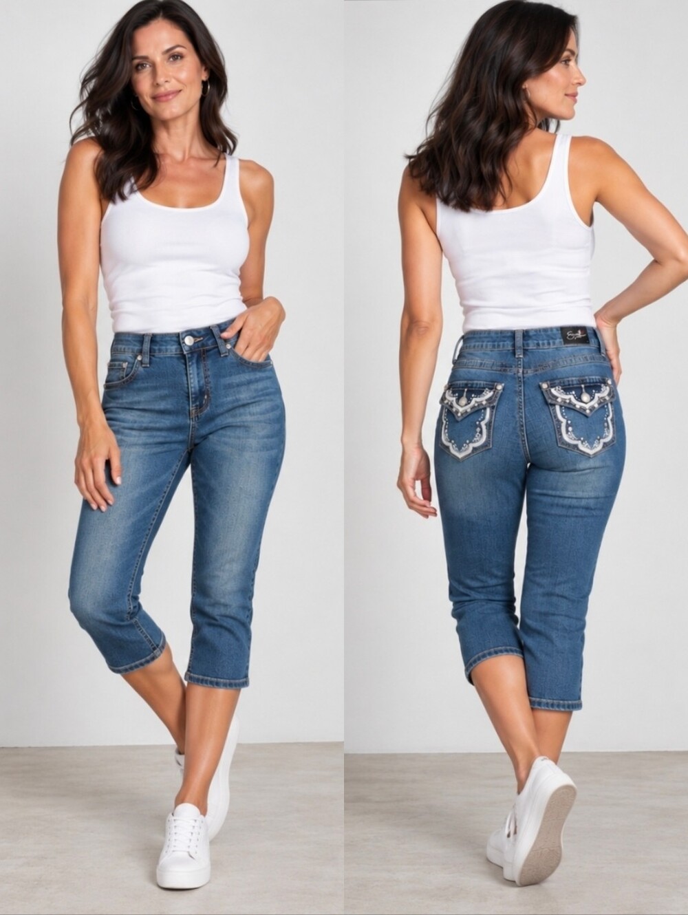 Earl Jeans Capris Size 6